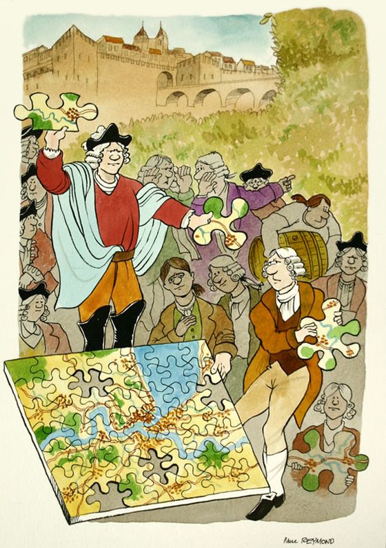 Le traité de Turin de 1754 un vrai puzzle, P. Reymond archives Etat de Genève