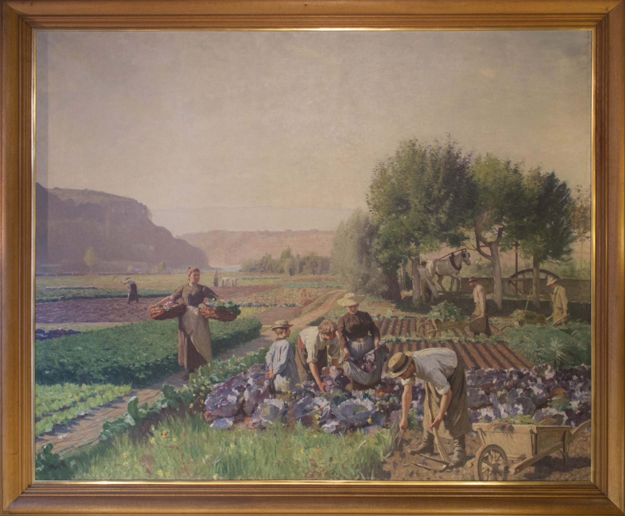 La Jonction et les plantaporrêts Edouard Ravel, 1894 - coll. Musée Vieux-Plainpalais