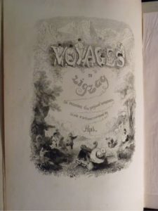 Voyages en zigzag de Töpffer - coll. Ville GE