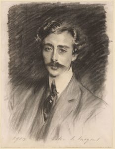 Portrait d'Ernest Schelling par John Singer Sargent