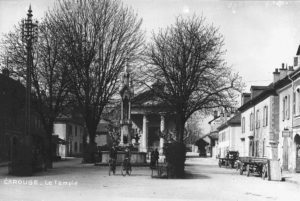Temple de Carouge jadis- coll. BGE